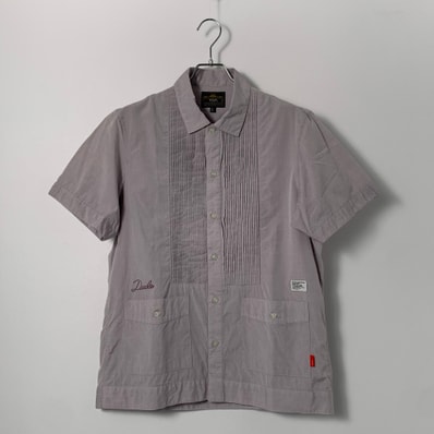 WTAPS Short Sleeve Cuban Shirt Purple