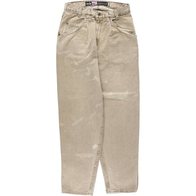 古着 90年代 リーバイス Levi's SILVER TAB シルバータブ BAGGY バギー テーパードデニムパンツ USA製 メンズw29相当 ヴィンテージ/eaa652222