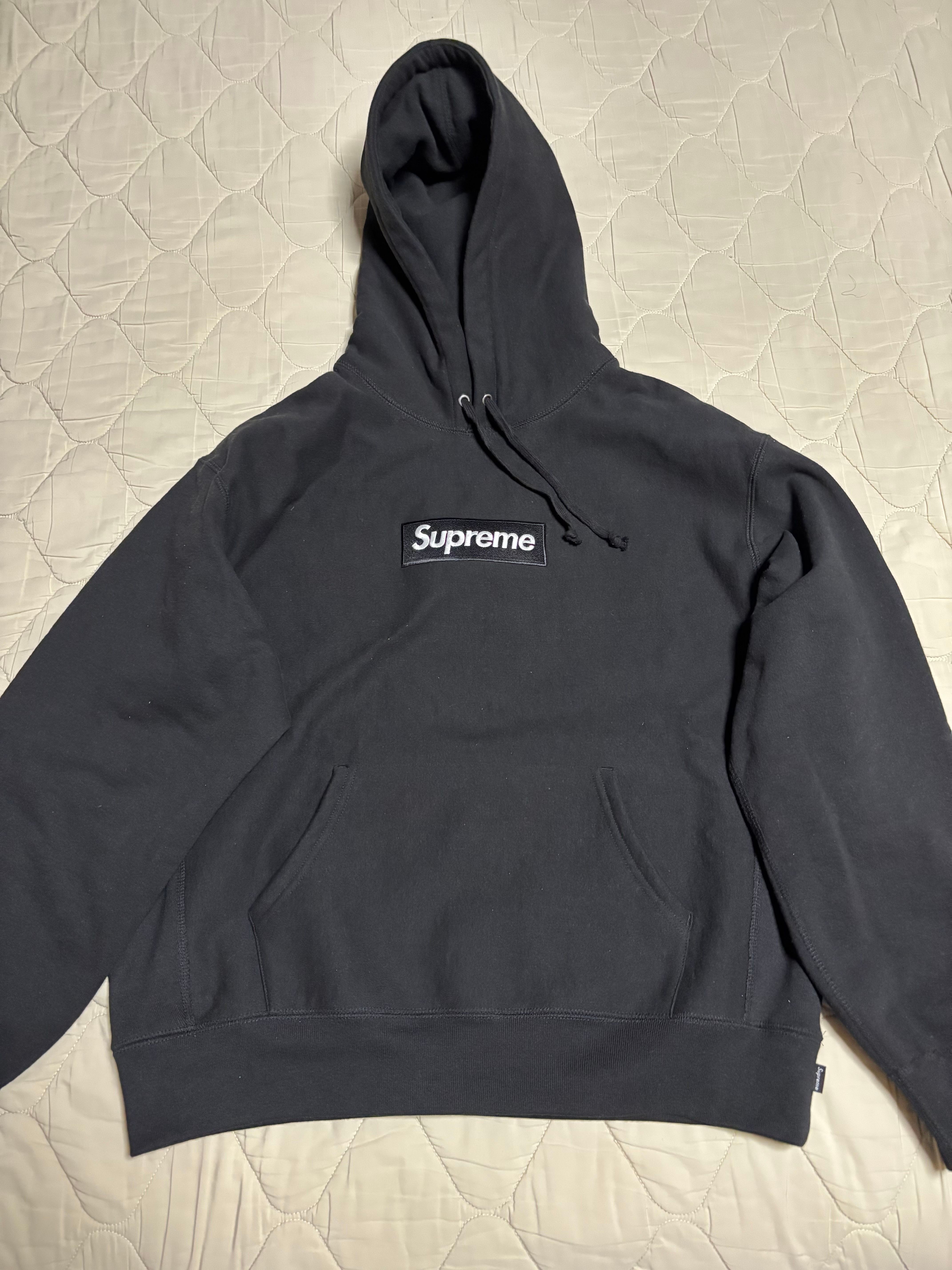 Supreme Box Logo Hooded Sweatshirt "Black" (24FW)
