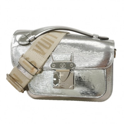 【6db1188】ルイヴィトン ハンドバッグ モンソーディストーテッド M23103 シルバー シルバー金具 2wayバッグ【中古】レディース