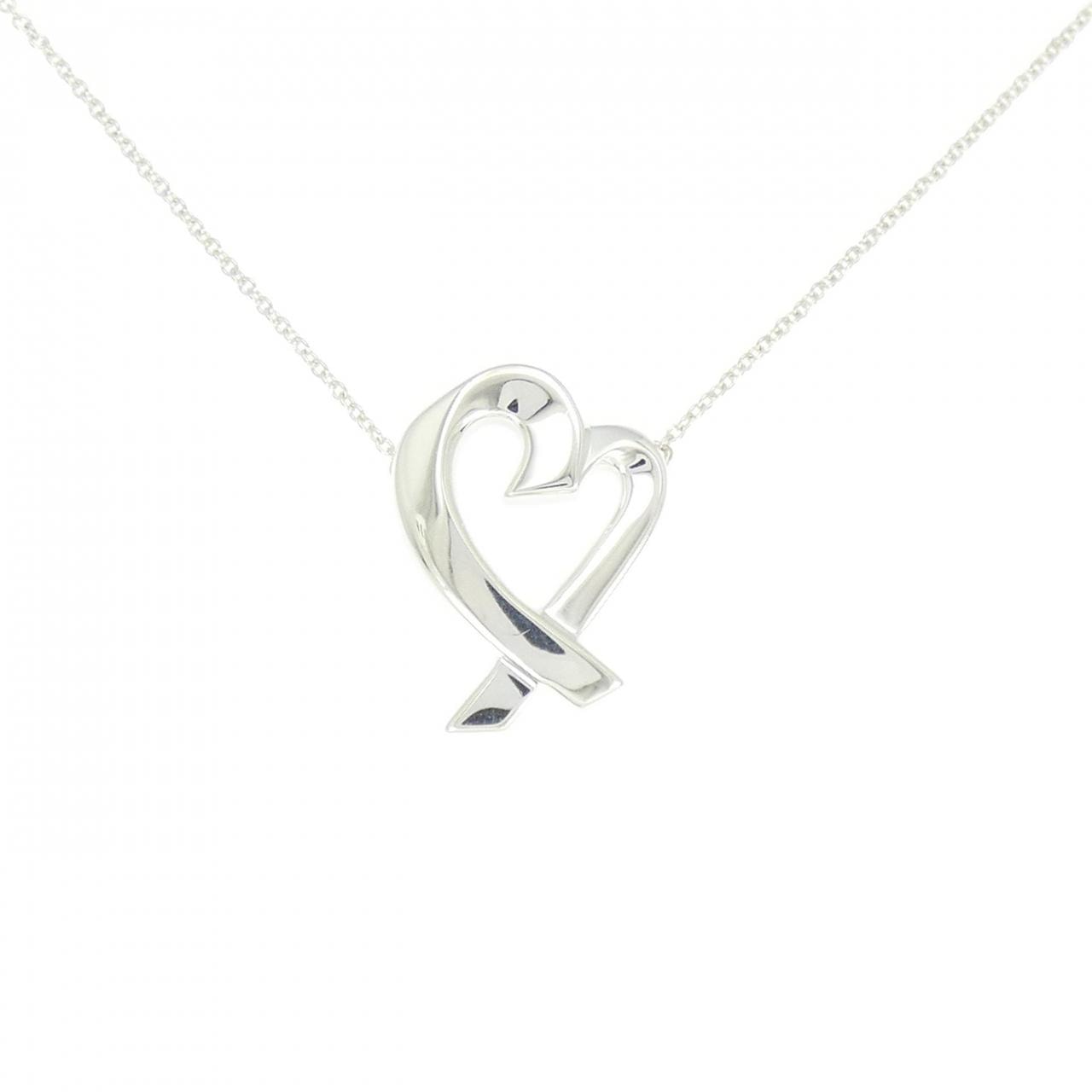 ティファニー ラビングハート ネックレス
