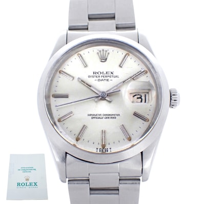 ROLEX ロレックス オイスターパーペチュアル デイト 15000 メンズ 腕時計