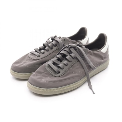 アディダス adidas サンバ デコン スニーカー 靴 レザー ファブリック レディース グレー系 / パープル系 【中古】