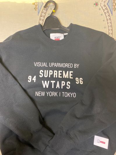 Supreme / WTAPS Crewneck "Black" 21274SPD-CSM03S