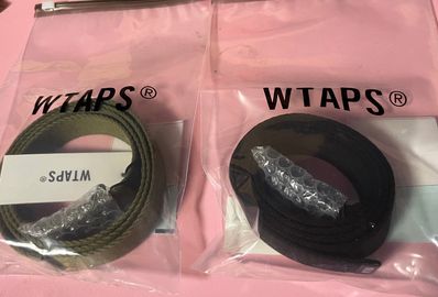 Wtaps GIB / Belt / Acrylic. Fortless "Black"