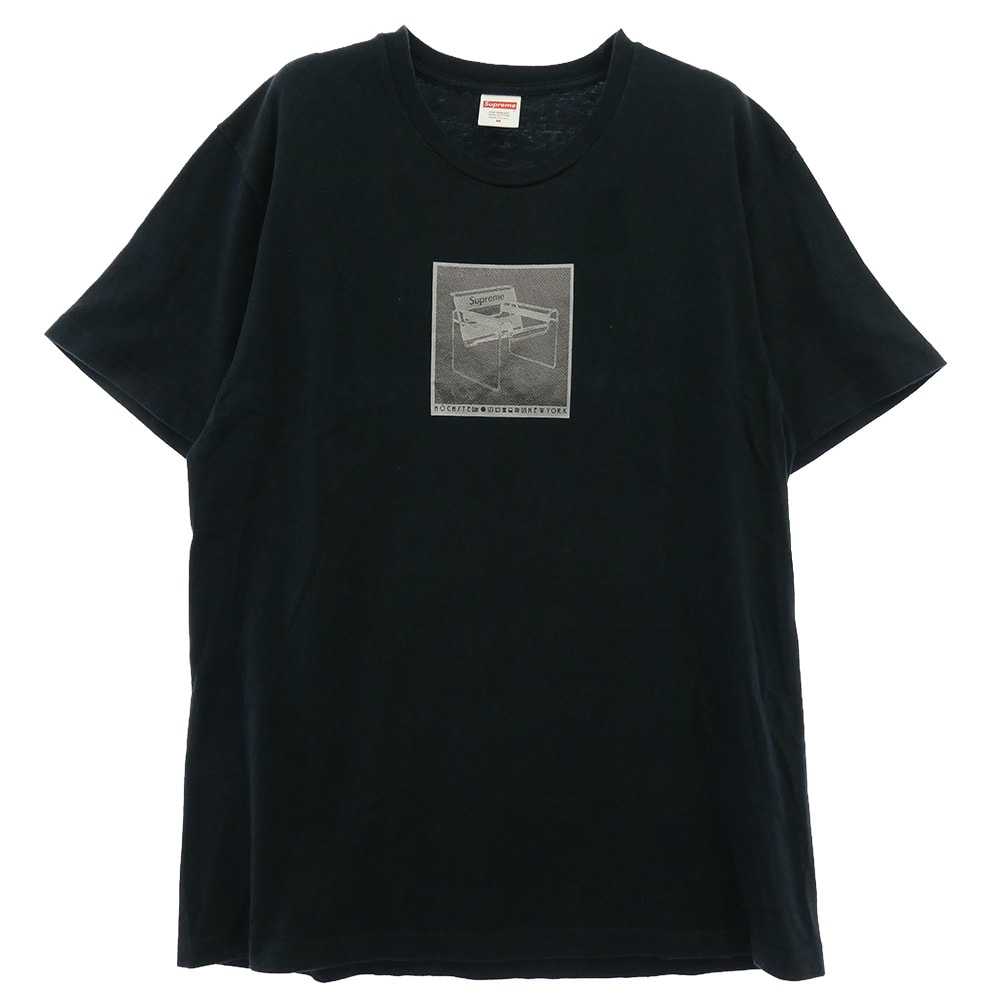 Supreme シュプリーム 18SS Chair Tee チェアー プリント 椅子 Tシャツ 半袖 カットソー ブラック系 M【中古】