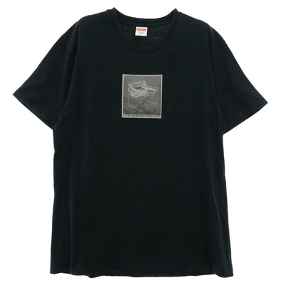 Supreme シュプリーム 18SS Chair Tee チェアー プリント 椅子 Tシャツ 半袖 カットソー ブラック系 M【中古】