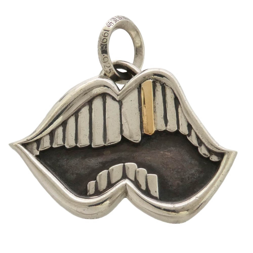 CHROME HEARTS クロムハーツ(原本無) 22Kコンビ PPO CHOMPER PENDANT チョンパー ペンダント トップ シルバー系【中古】