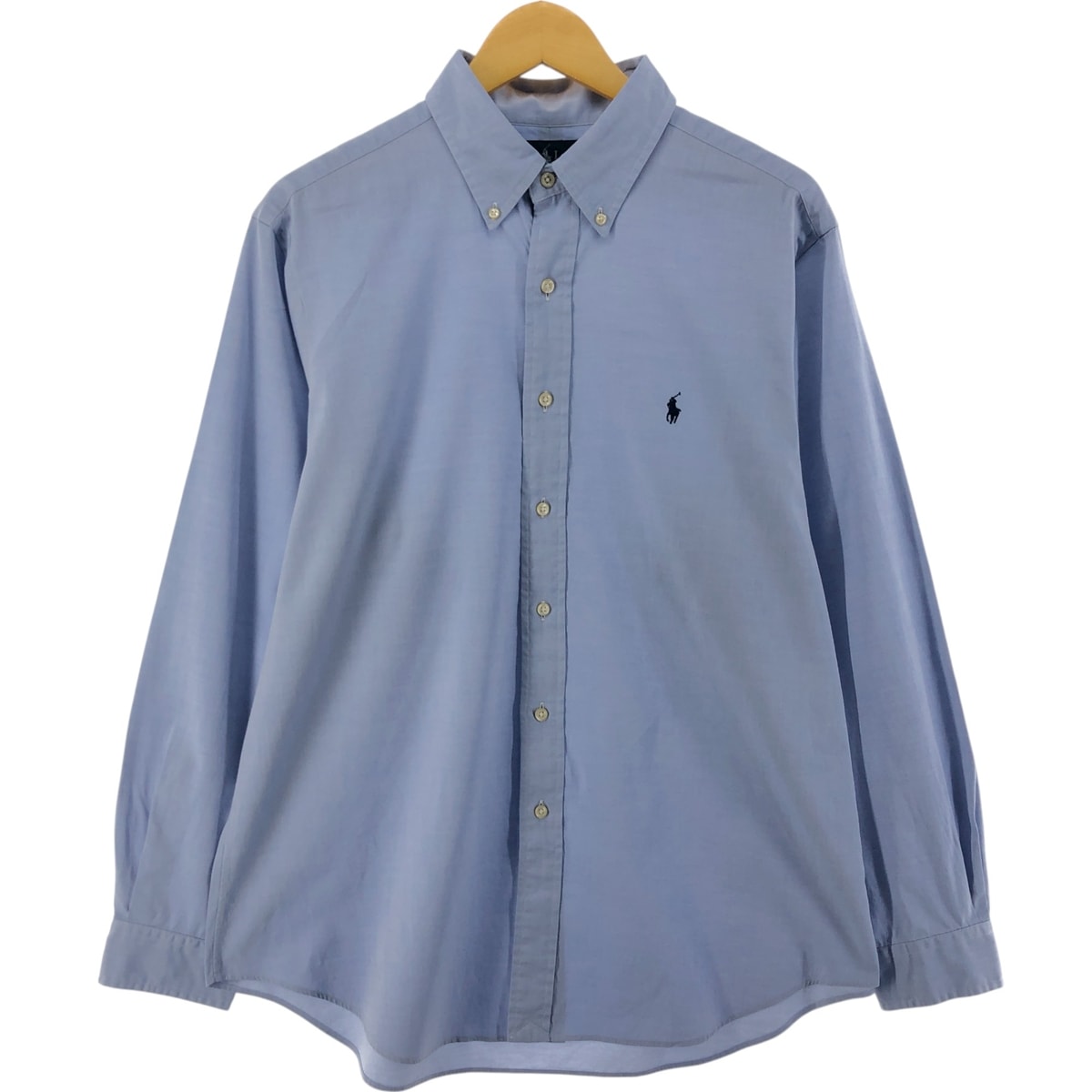 古着 ラルフローレン Ralph Lauren CLASSIC FIT クラシックフィット 長袖 ボタンダウンシャツ メンズL相当/eaa526273