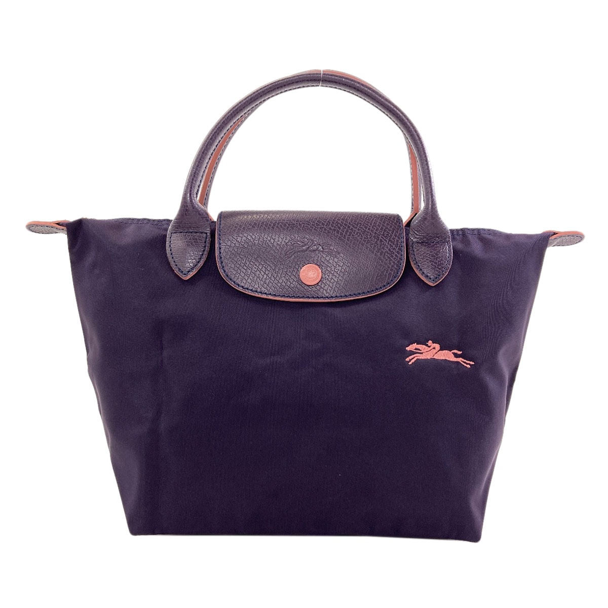 Longchamp ロンシャン ル・プリアージュ ハンドバッグ ナイロン レザー レディース [中古]