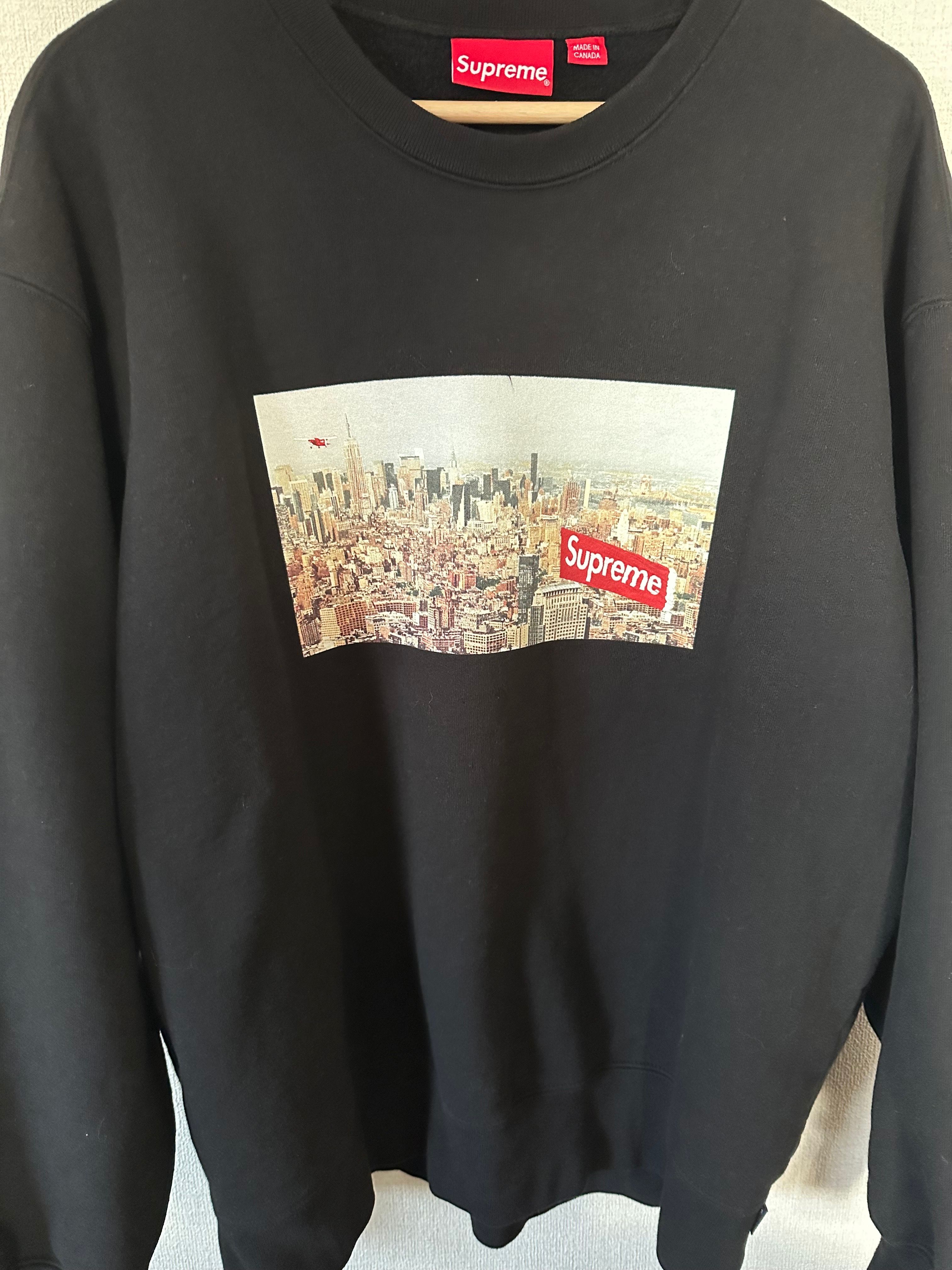 Supreme Aerial Crewneck "Black"