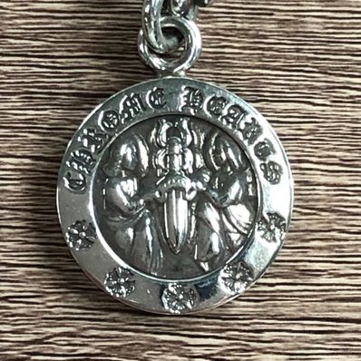 Chrome Hearts Angel Medal Charm "Silver"