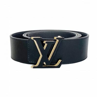 【6dc3086-k】ルイヴィトン ベルト LVオプティック40MMリバーシブル M0226Q ブラック【中古】メンズ