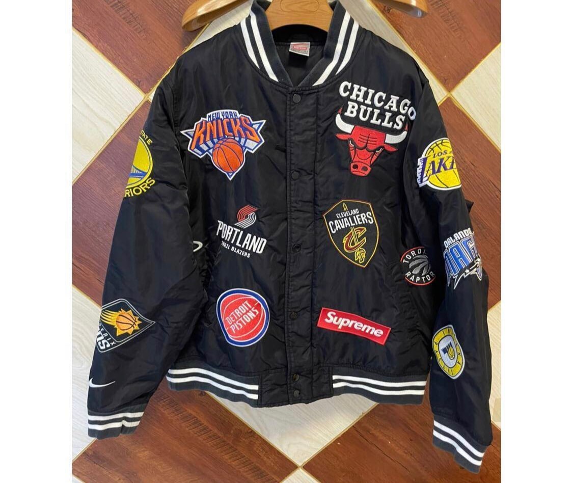 Supreme / Nike®/NBA Teams Warm-Up Jacket "Black"