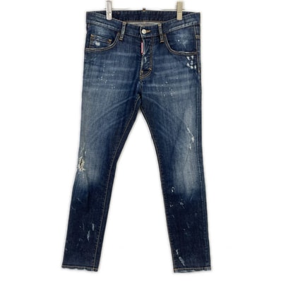 ディースクエアード S74LA0909 S303330 SKATER JEAN ボタンフライ デニムパンツ 46