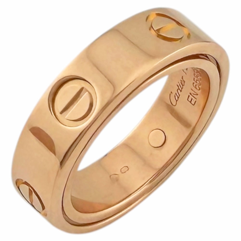 カルティエ シークレットラブ リング 指輪 11号 18金 K18ピンクゴールド レディース CARTIER  中古