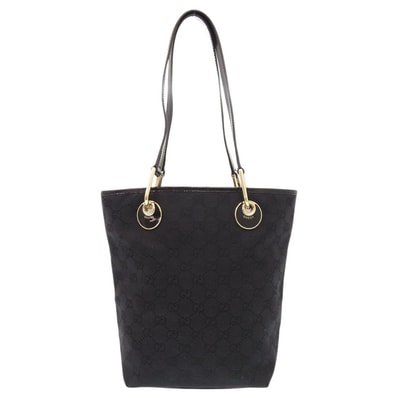 グッチ 120840 GGキャンバス ブラック トート