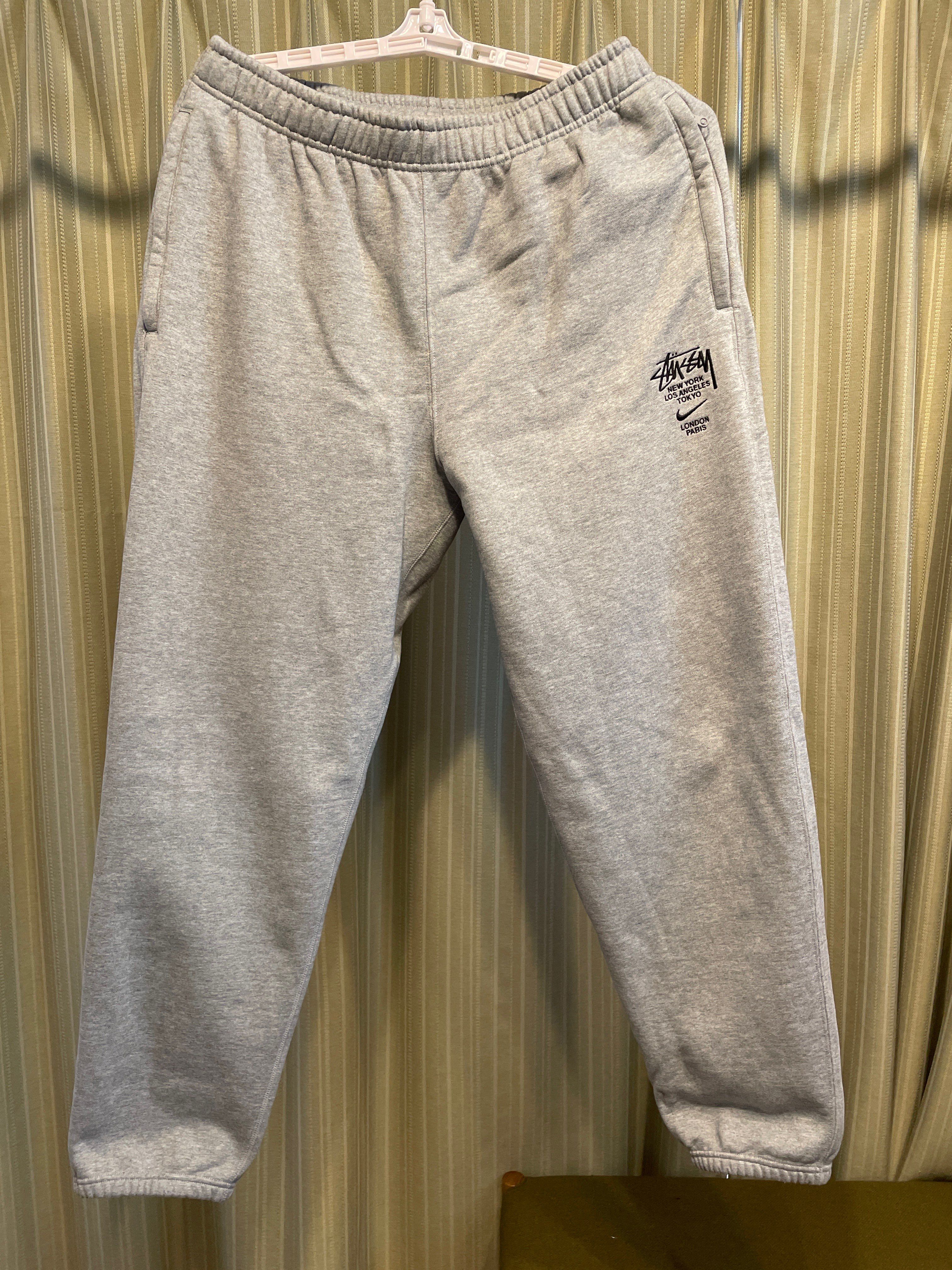 Nike x Stussy International Sweatpants (US Size) "Grey" DC4227-050