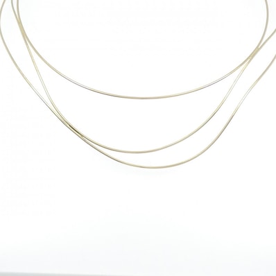 ティファニー ウェーブ ネックレス