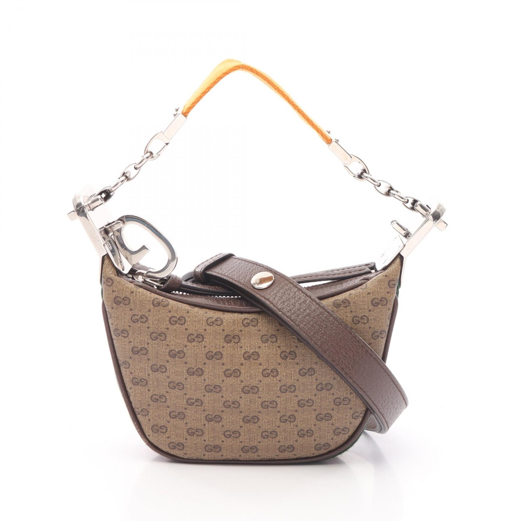 B (目立った傷や汚れなし)】グッチ GUCCI マイクロGG シェリーライン