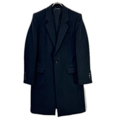 ジョンローレンスサリバン ブラック 1B019'15-48 チェスターコート