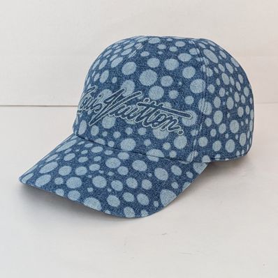 Louis Vuitton x Yayoi Kusama Denim Pumpkin Cap "Denim"