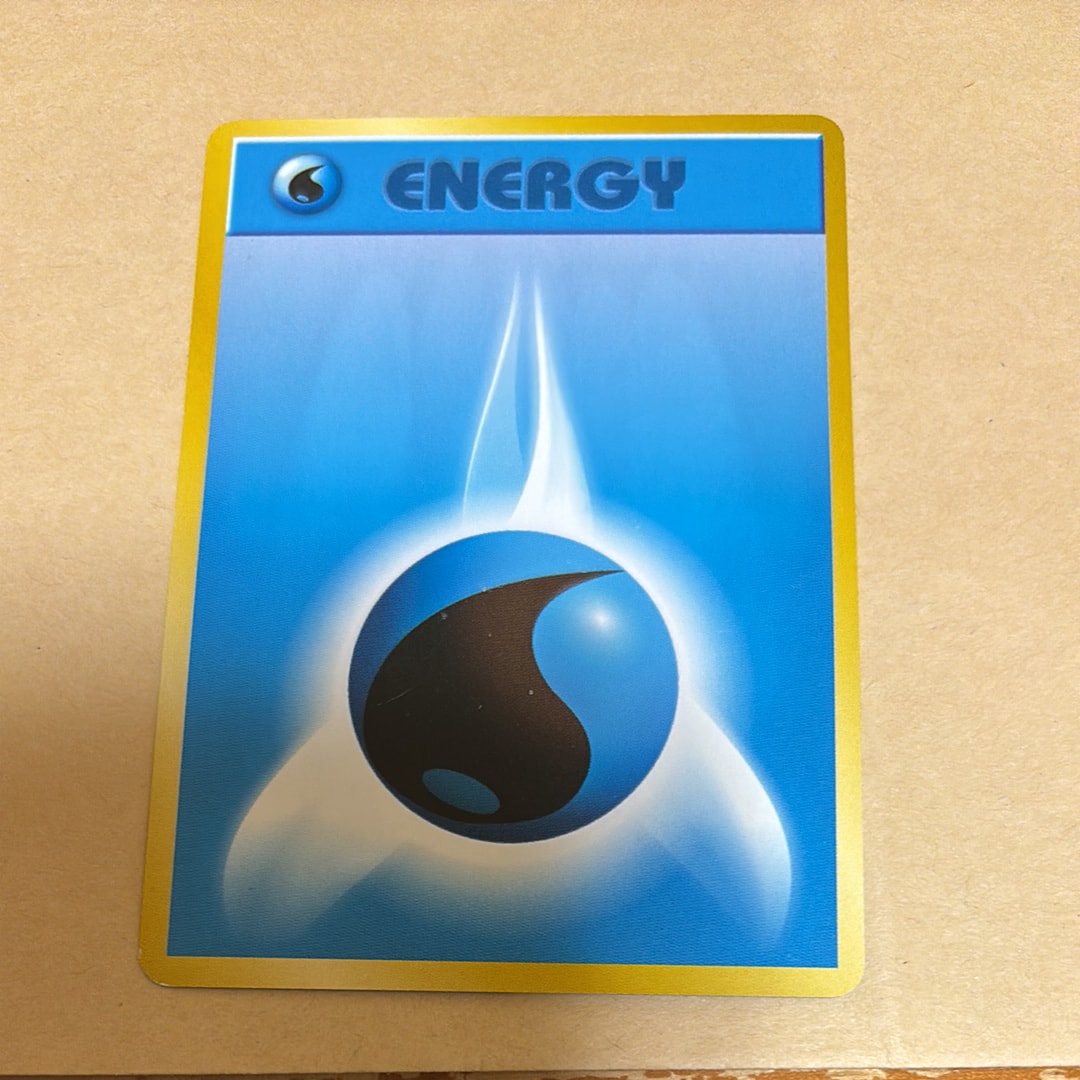 水エネルギー : 旧裏 [neo](ポケモンカード★neo「イントロパック★neo」)