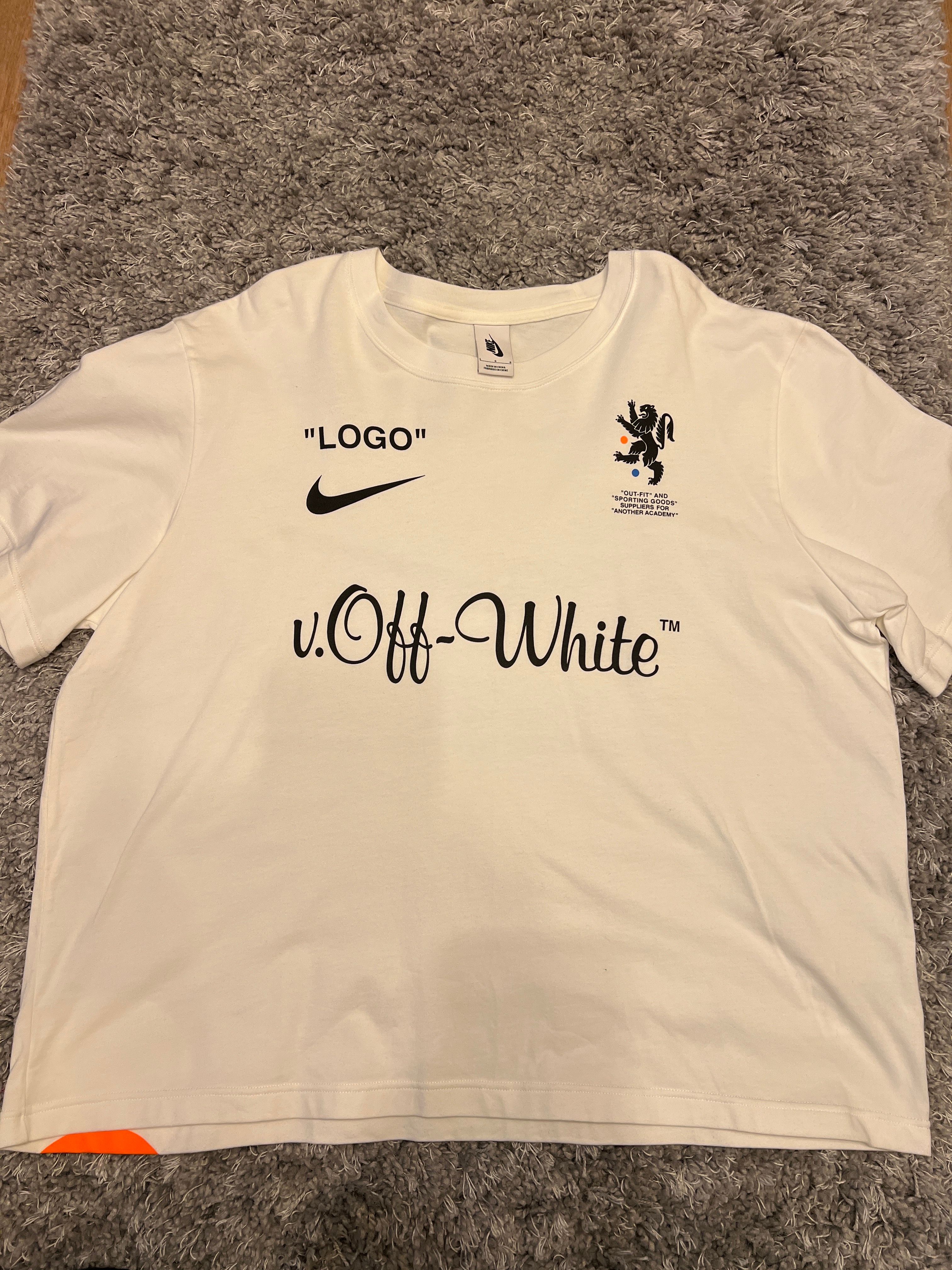 OFF-WHITE / Nikelab Mercurial NRG X Tee "White"