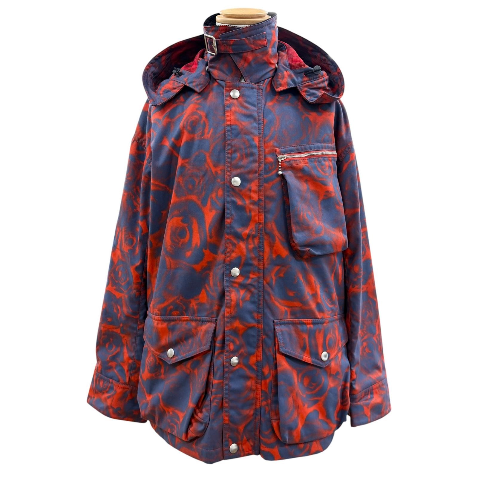 極美品 バーバリー ジャケット レッド メンズ S 8076689