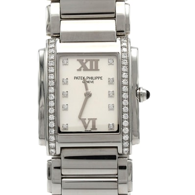 【ノーメンテナンス還元価格】パテック・フィリップ TWENTY-4/D・10P 4910/10A-011 SS クォーツ