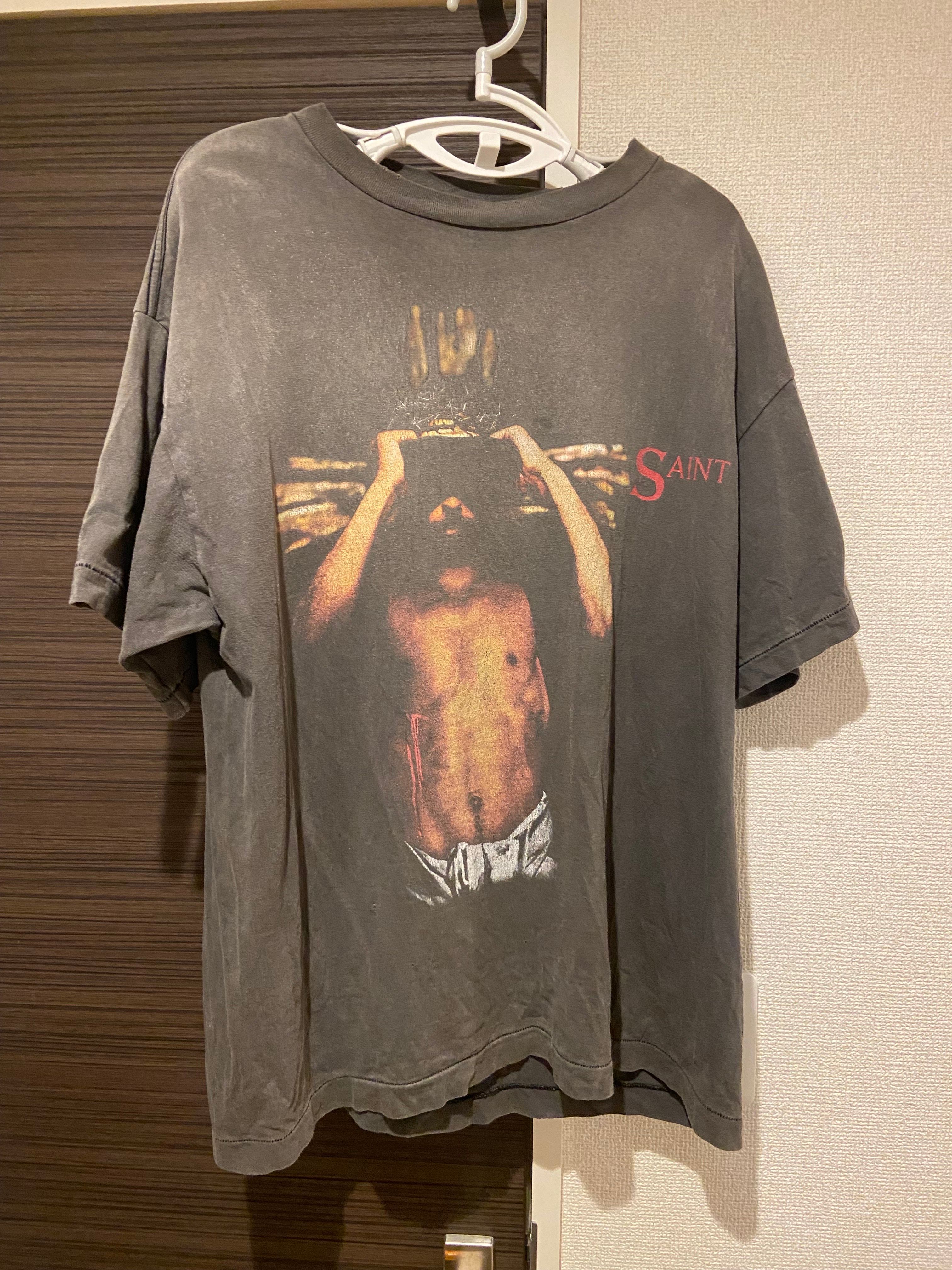 SAINT Mxxxxxx  We Live Hell Tee "Black"