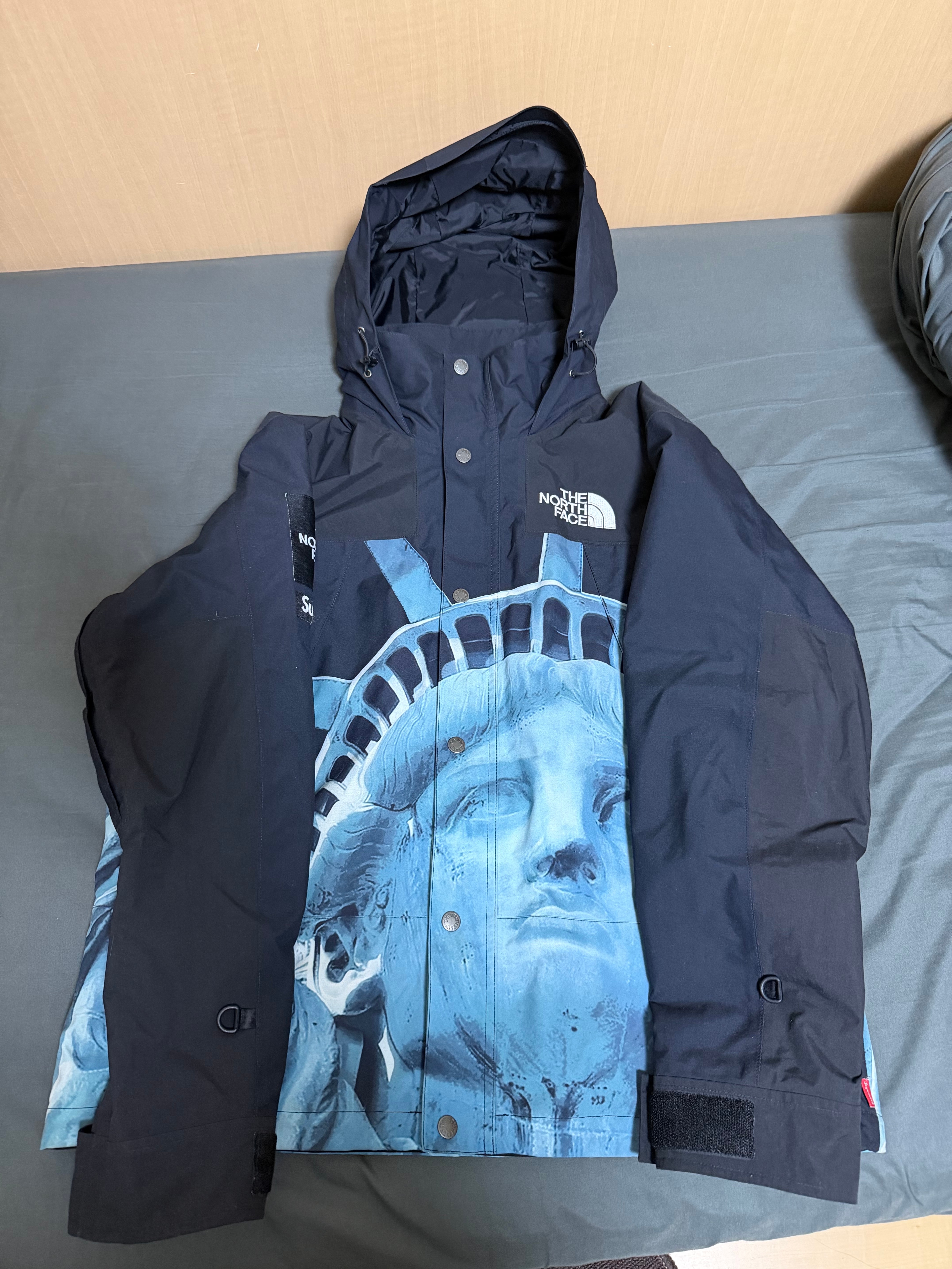 Supreme x The North Face Statue of Liberty Mountain Jacket "Black"