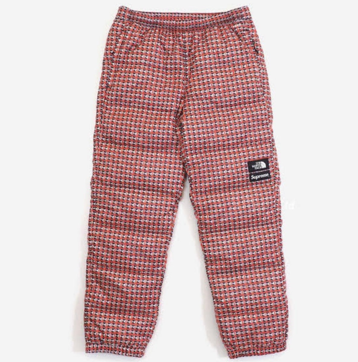 Supreme x The North Face Studded Nuptse Pant "Red"