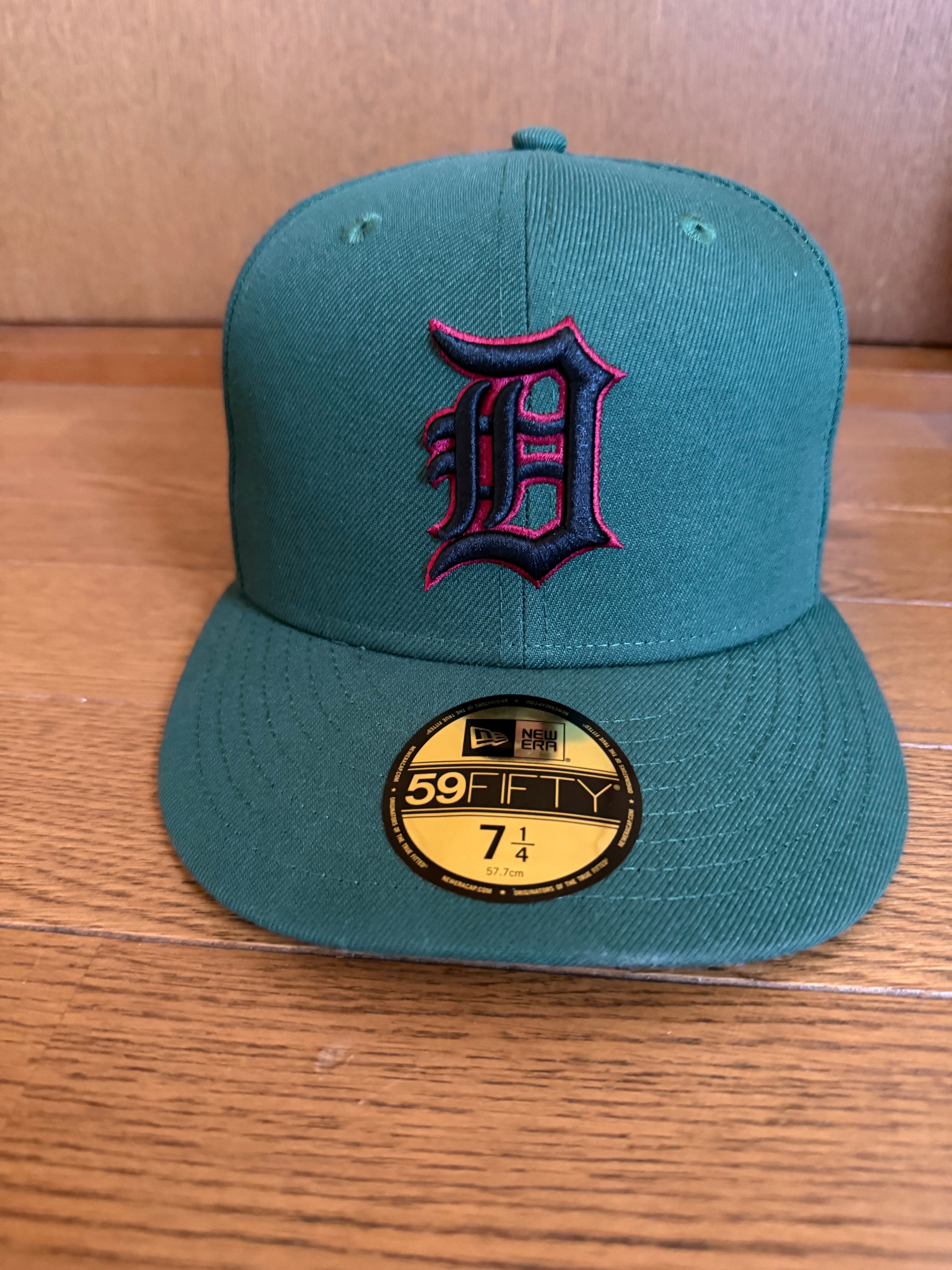 NEW ERA x HOME GAME Detoroit Tigers CO Primary Logo 59Fifty "Dark Green"