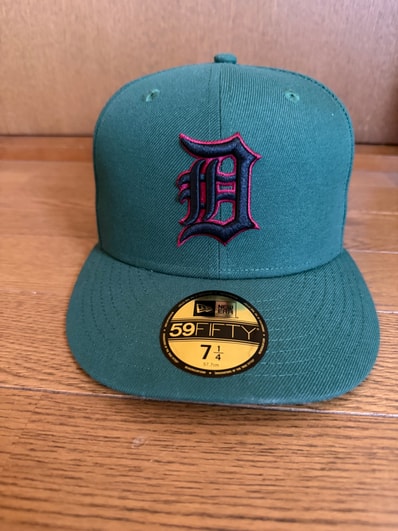 NEW ERA x HOME GAME Detoroit Tigers CO Primary Logo 59Fifty "Dark Green"