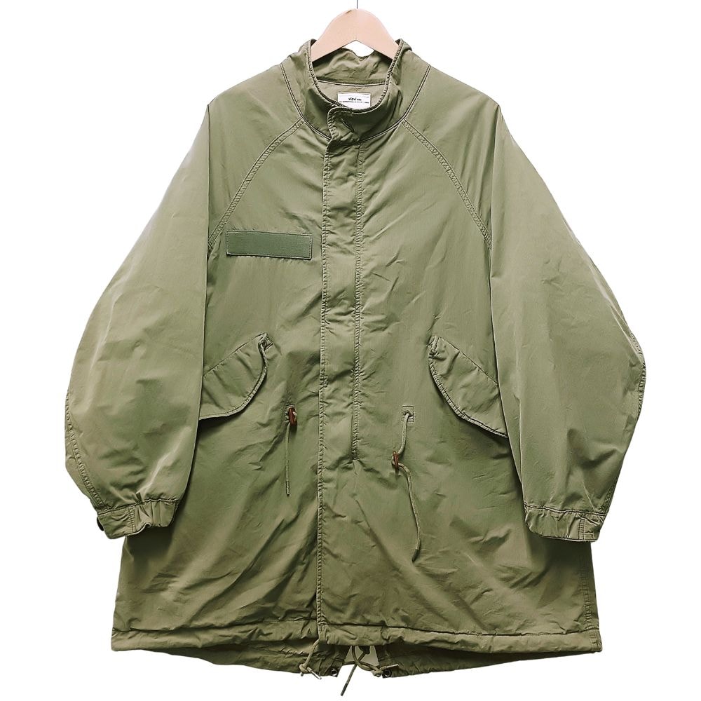 VISVIM ビズビム 品番 0118105013008 SIX FIVE FISHTAIL PARKA (GIZA C/NY) モッズコート 54149