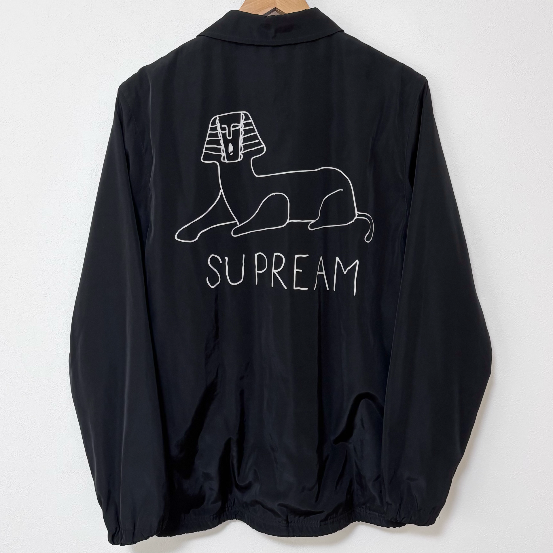 Supreme Schminx Coaches Jacket コーチジャケット スフィンクス マークゴンザレス ブラック シュプリーム