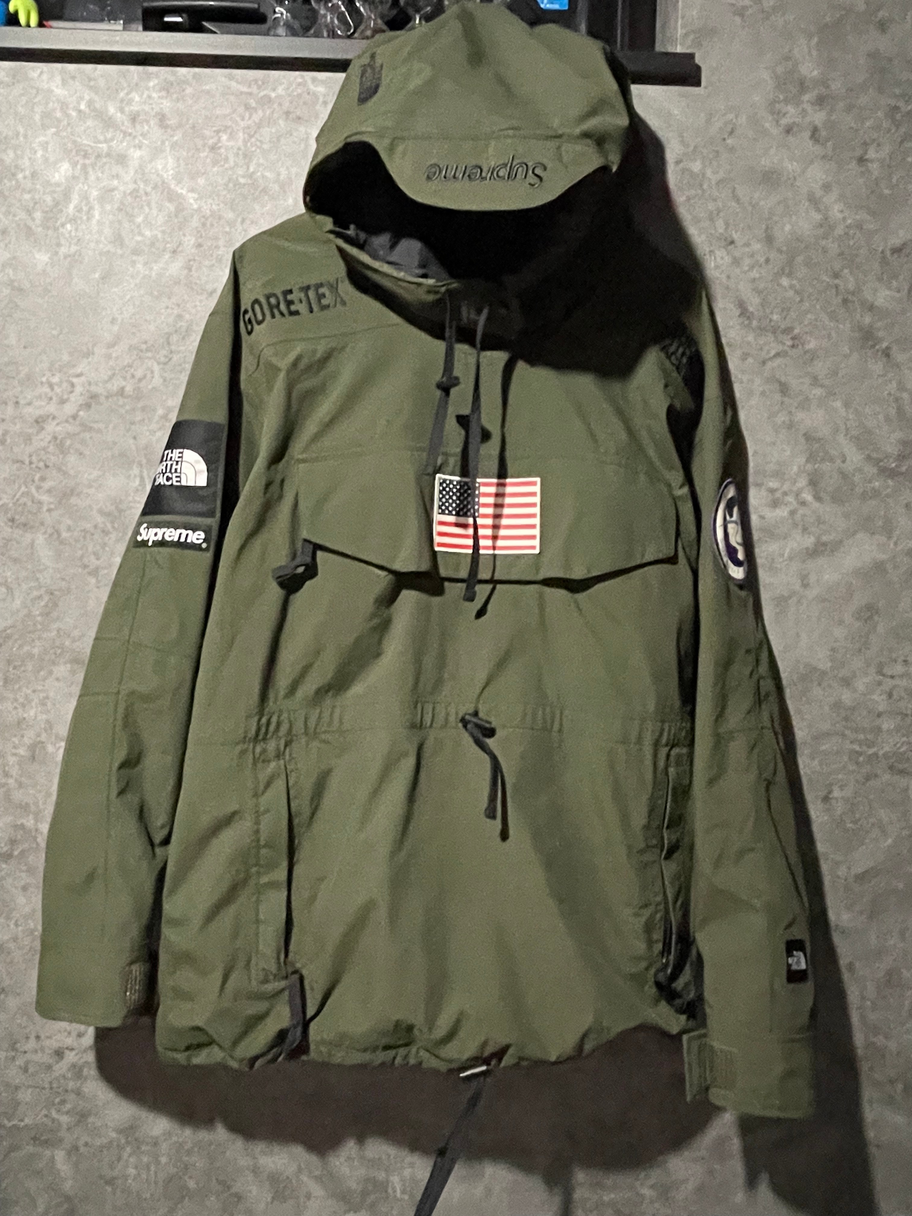 Supreme The North Face Trans Antarctica Expedition Gore-Tex Pullover "Olive"