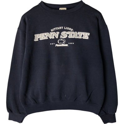 古着 90年代 リー Lee SPORT ペンシルベニア州立大学 カレッジスウェットシャツ トレーナー クルーネック(丸首) ヴィンテージ PENN STATE/eaa577851