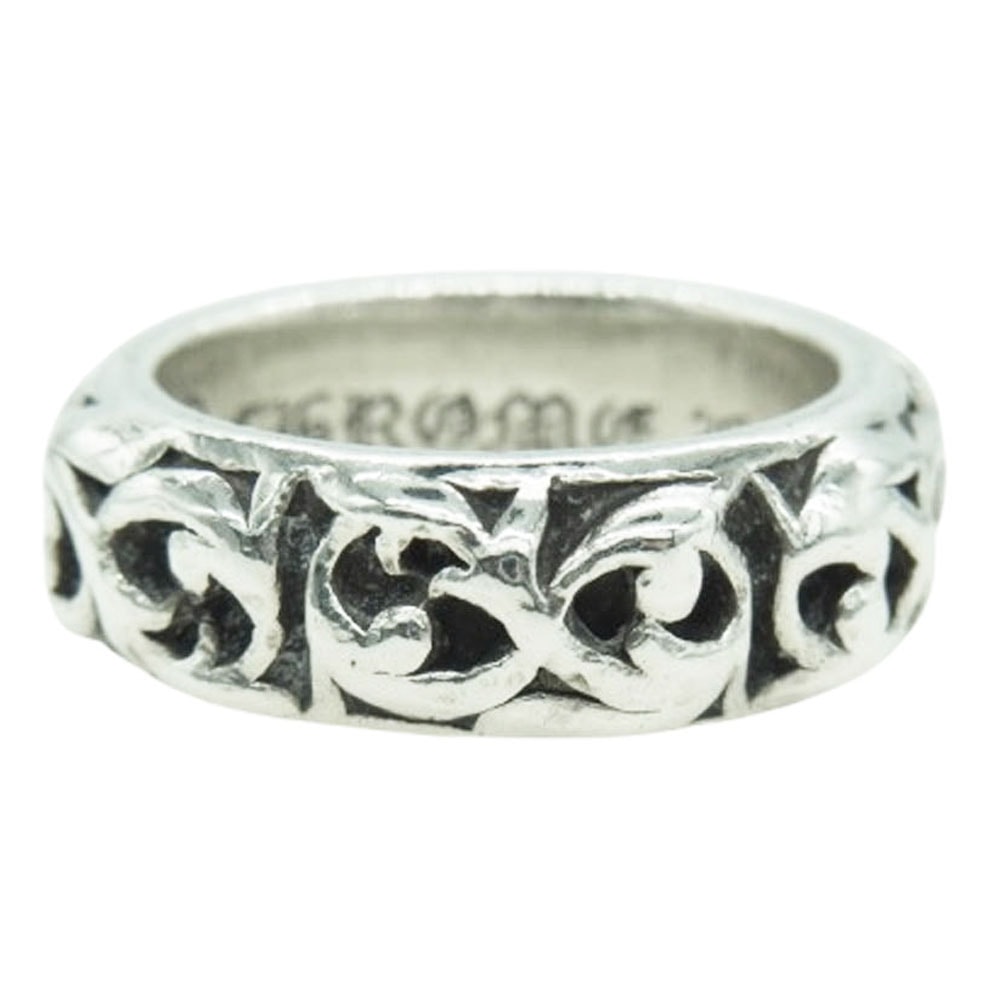 CHROME HEARTS クロムハーツ(原本無) リング ETRNITY VINE BAND エタニティ ヴァイン バンド リング シルバー系 16.5号【中古】