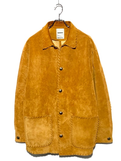 BOWWOW WOVEN SUEDE COVERALL