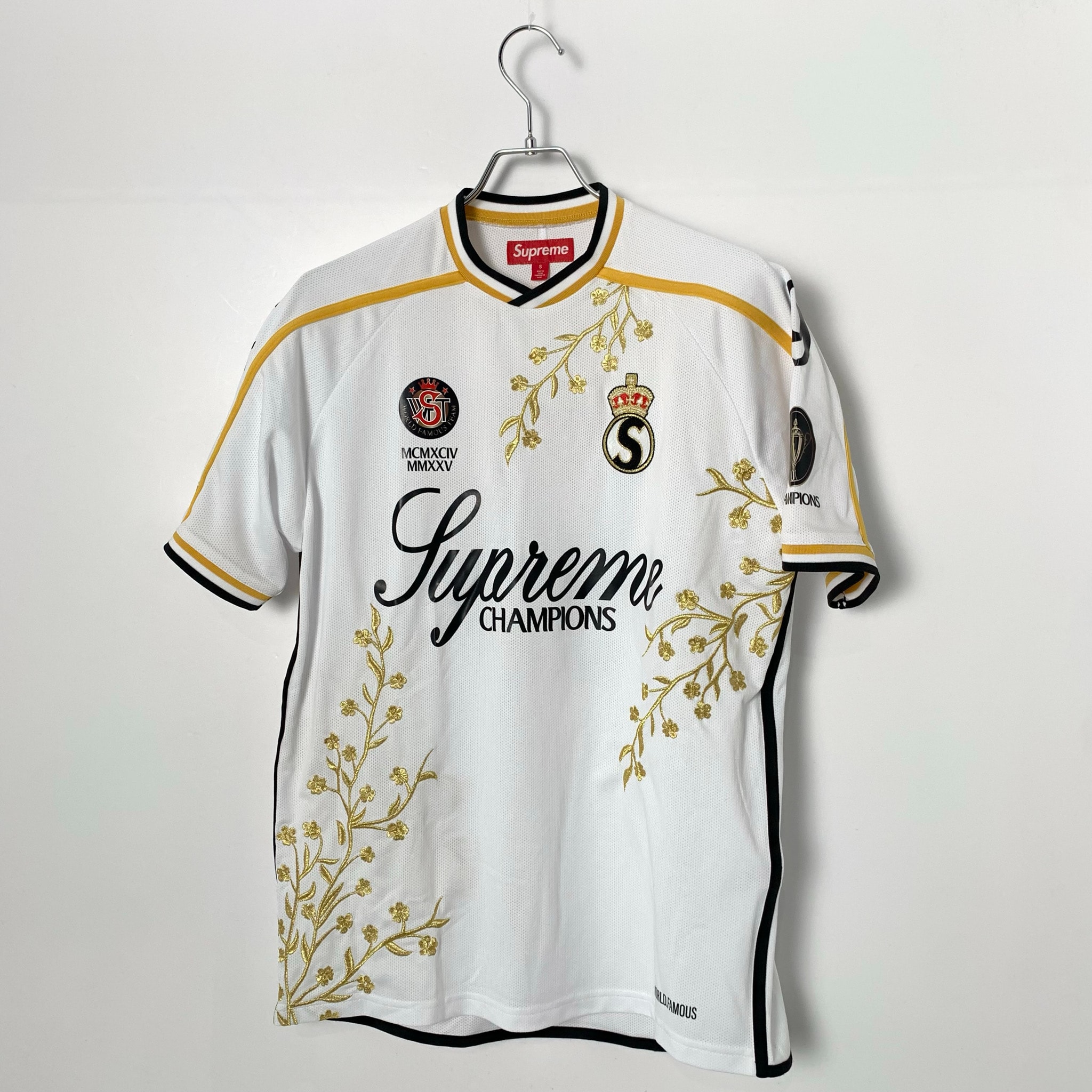 Supreme Floral Soccer Jersey "White"
