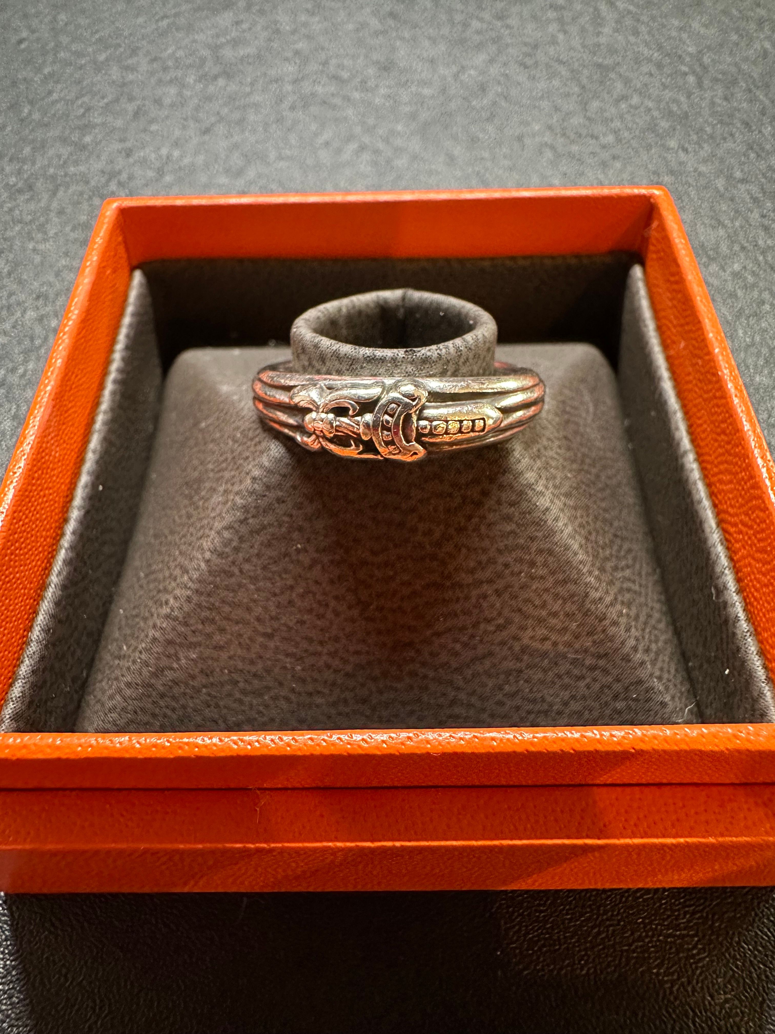 Chrome Hearts Baby Classic Ring W / Dagger "Silver"