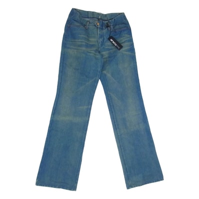 DIESEL ディーゼル デニムパンツ イタリア製 DIESEL style lab RODEO-STAR W28 フレア デニムパンツ インディゴブルー系 28【中古】