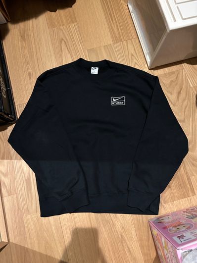 Stussy x Nike Wash Crew (US Size) "Black" DO5310-010