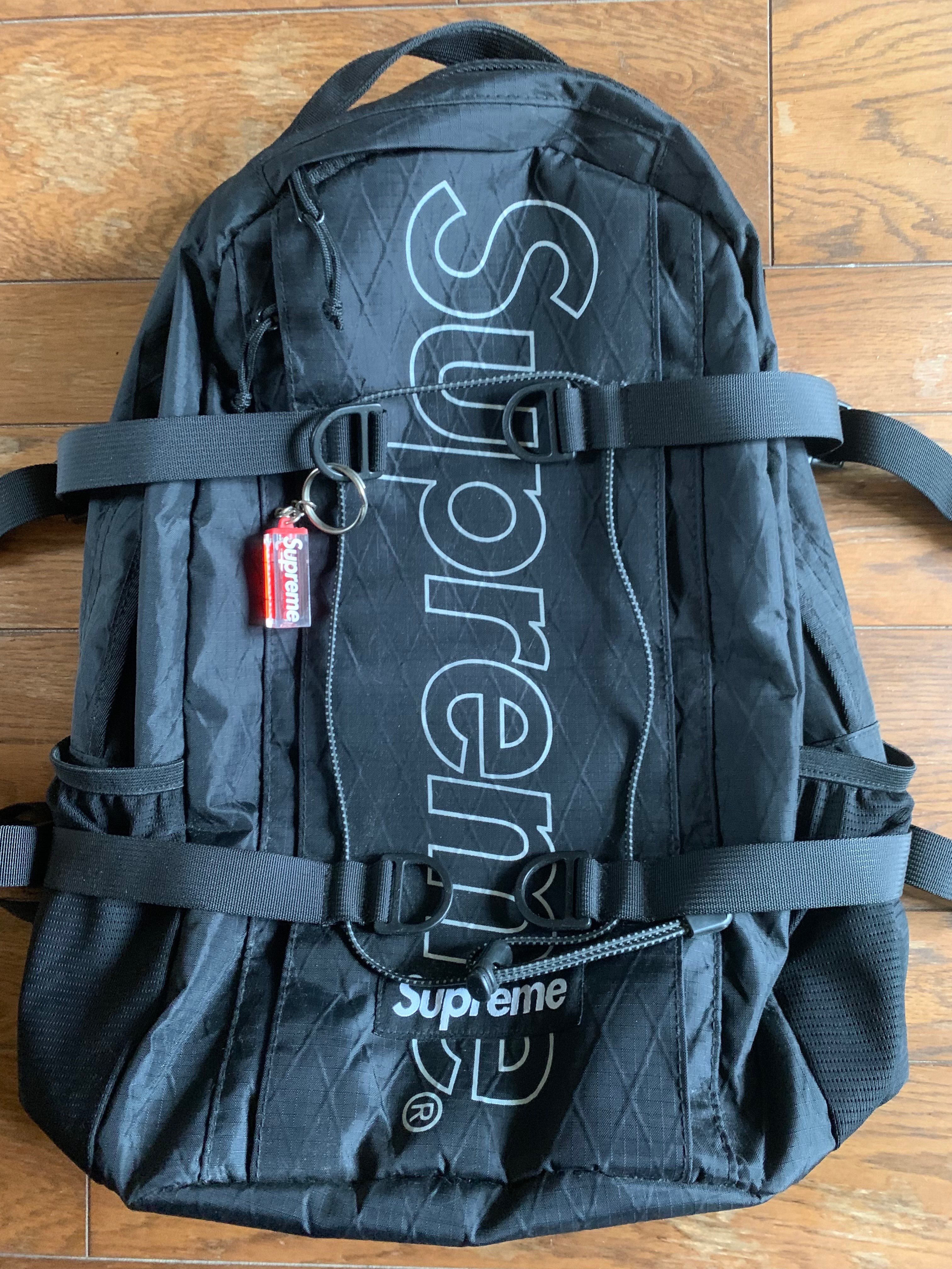 Supreme 18FW Backpack "Black"