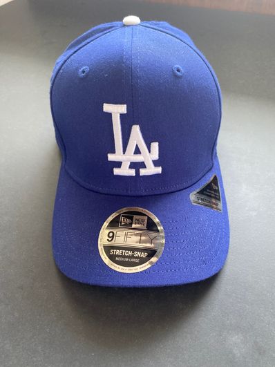 9FIFTY ストレッチスナップ ダークロイヤル × ホワイト