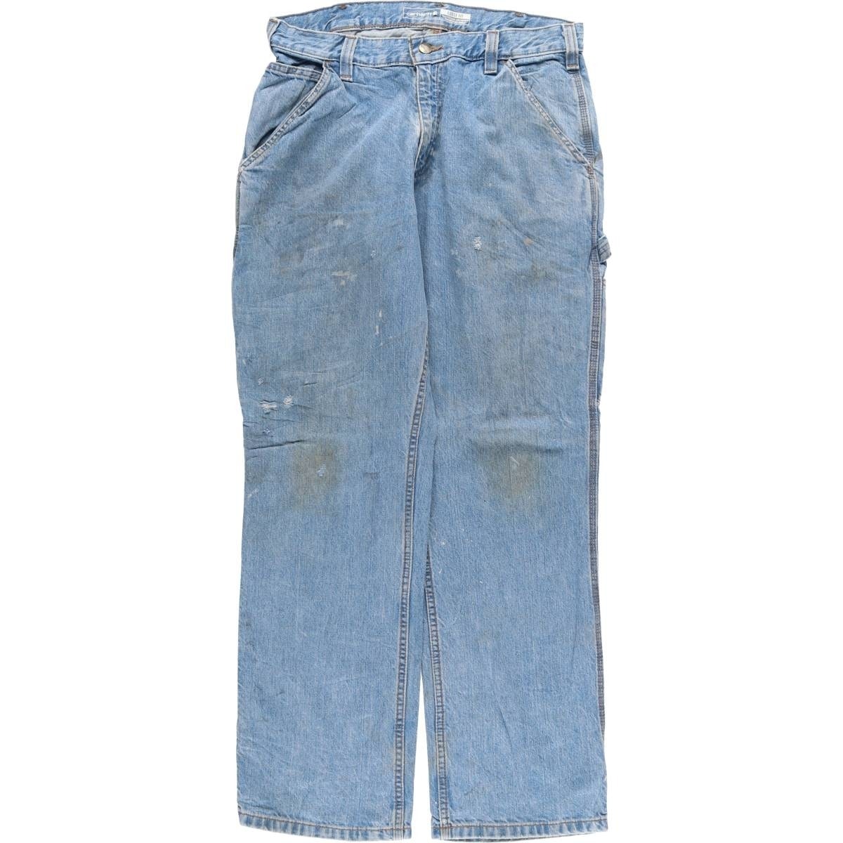古着 カーハート Carhartt Loose Fit デニムペインターパンツ メンズw33相当/eaa547627