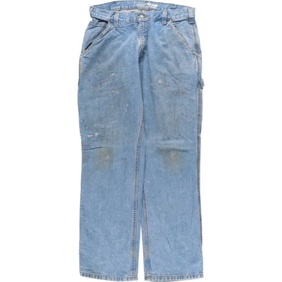 古着 カーハート Carhartt Loose Fit デニムペインターパンツ メンズw33相当/eaa547627