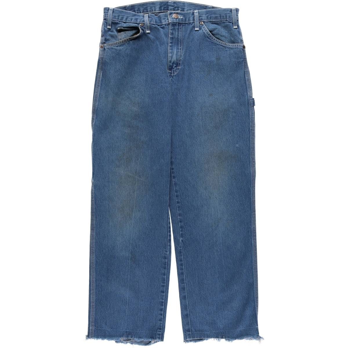 古着 ディッキーズ Dickies Relaxed Fit デニムペインターパンツ メンズw32相当/eaa526340